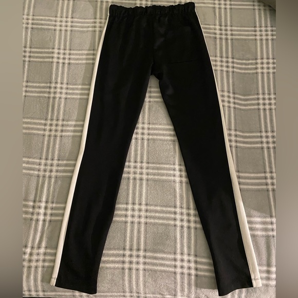 Fashion Nova Black And White Sweatpants/Trackpants Size Medium - Picture 4 of 4